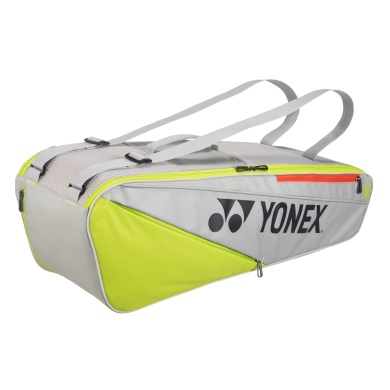 Torba na rakiety Yonex Club Racket VA (Viktor Axelsen) (torba na sprzęt, 2 główne komory) 2025 szara 6-sztukowa